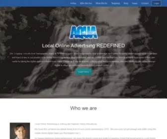 Aquamediadirect.com(Aqua Media Direct) Screenshot
