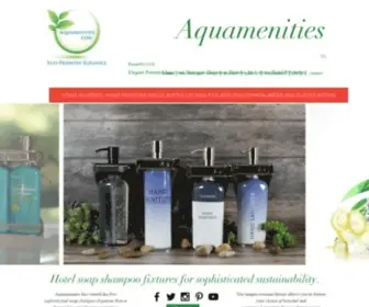 Aquamenities.com(Shower dispenser) Screenshot