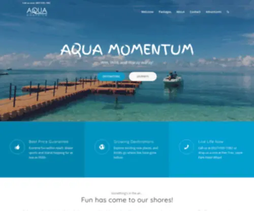 Aquamomentum.com(Aquamomentum) Screenshot