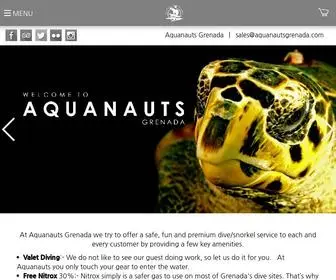 Aquanautsgrenada.com(Aquanauts Dive Grenada) Screenshot