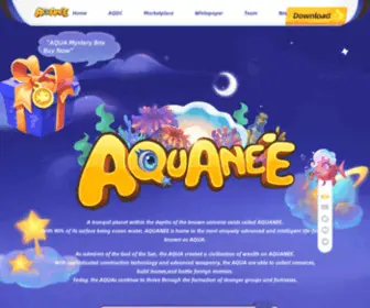Aquanee.com(AQUANEE) Screenshot