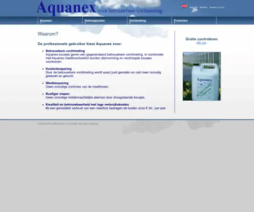 Aquanex.nl(Aquanex) Screenshot