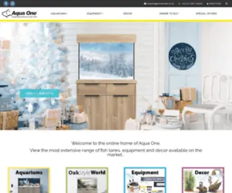 Aquaone.co.uk(Aqua One) Screenshot
