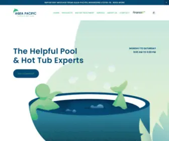 Aquapacific.ca(Aqua Pacific) Screenshot