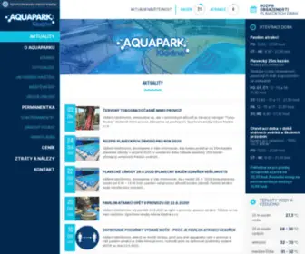 Aquapark-Kladno.cz(Aquapark Kladno) Screenshot