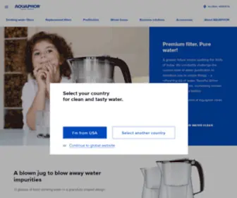 Aquaphor.com(AQUAPHOR water filters) Screenshot