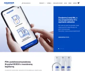 Aquaphor.pl(Filtry do wody i systemy uzdatniania) Screenshot