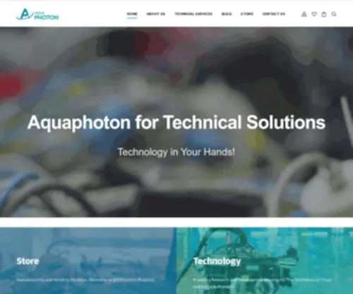 Aquaphoton.net(Aquaphoton) Screenshot