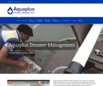 Aquaplusltd.com(Aquaplus Home) Screenshot