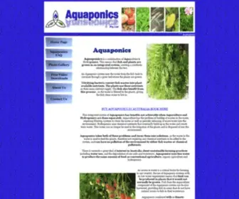 Aquaponics.com.au(Aquaponics) Screenshot