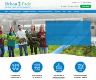 Aquaponics.com(Get Aquaponic Systems) Screenshot