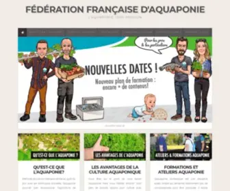 Aquaponiefrance.com(Aquaponie France) Screenshot