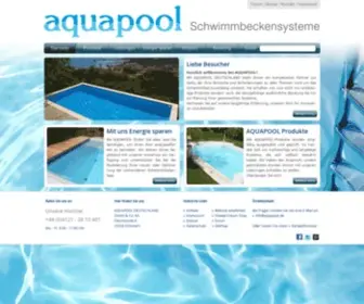 Aquapool.de(Aquapool Schwimmbecken) Screenshot