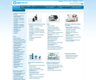 Aquapump.net(Водни помпи и хидрофори от) Screenshot