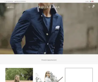 Aquaramasportswear.it(Aquarama Sportswear) Screenshot