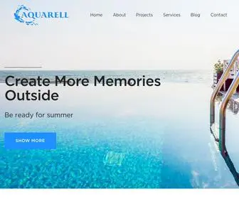 Aquarell.co.at(International Pool Services Company) Screenshot