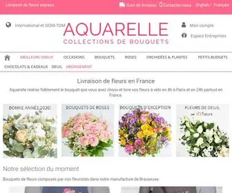 Aquarelle.com(Livraison fleurs à domicile) Screenshot