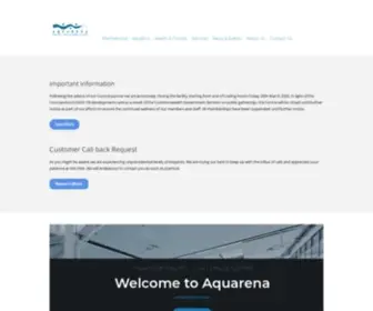 Aquarena.com.au(Aquarena Aquatic and Leisure Centre) Screenshot