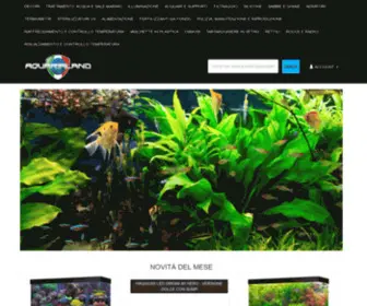 Aquarialand.com(AQUARIUM PRODUCTS) Screenshot