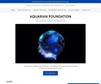 Aquarianfoundation.com(Spiritual Development) Screenshot