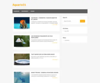 Aquario31.fr(Aquariophilie) Screenshot