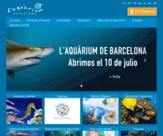 Aquariumbcn.com(Aquariumbcn) Screenshot