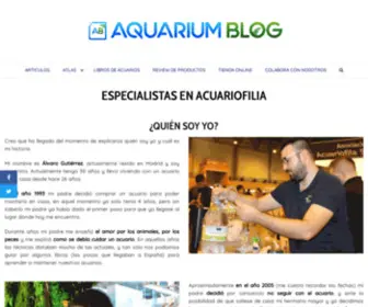 Aquariumblog.es(AQUARIUM BLOG) Screenshot