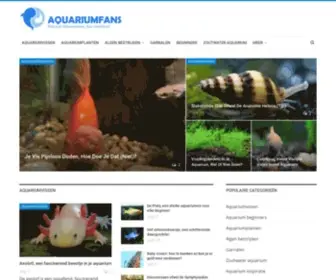 Aquariumfans.nl((Populair)) Screenshot