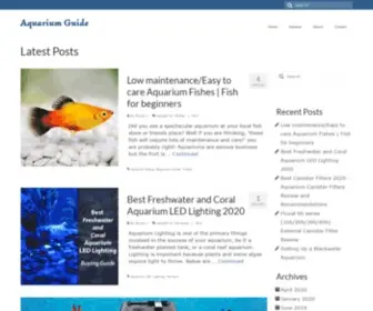 AquariumGuide.net(Aquarium Guide) Screenshot