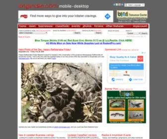 Aquariumhobbyist.com(Reptile and amphibian classifieds) Screenshot