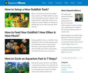 Aquariumnexus.com(Aquarium Nexus) Screenshot