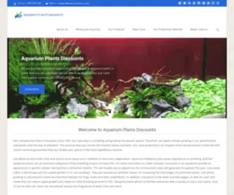 Aquariumplantsdiscounts.com(Aquarium Plants Discounts) Screenshot