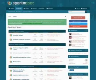 Aquariumspace.com(Aquarium Space) Screenshot