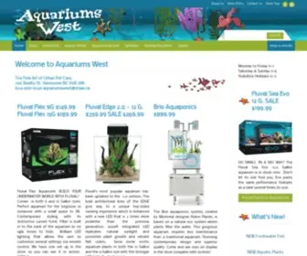 Aquariumswest.com(Aquariums West) Screenshot