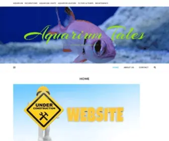 Aquariumtales.com(Aquarium Tales) Screenshot