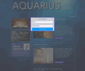 Aquarius-Atlanta.com(New Age) Screenshot