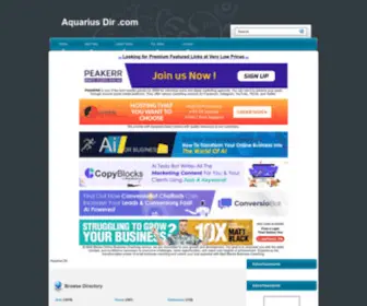 Aquarius-Dir.com(Aquarius Dir .com) Screenshot