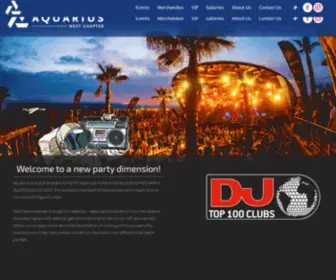 Aquarius.hr(Zrce Beach) Screenshot