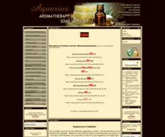 Aquariusaroma-Soap.com(Aquariusaroma Soap) Screenshot