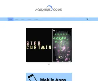 Aquariuscode.com(Aquarius code) Screenshot