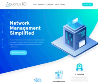 Aquariusiq.com(We are Information Technology Consulting firm. Our expertise) Screenshot