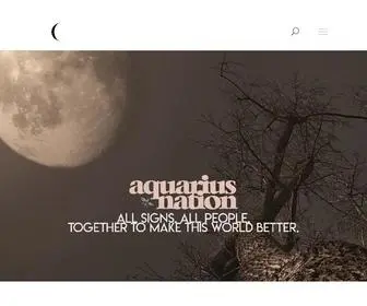 Aquariusnation.com(Aquarius Nation) Screenshot