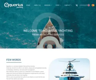 Aquariusyachting.com(Aquarius Yachting) Screenshot