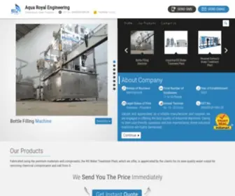 Aquaroyalengg.in(Aqua Royal Engineering) Screenshot