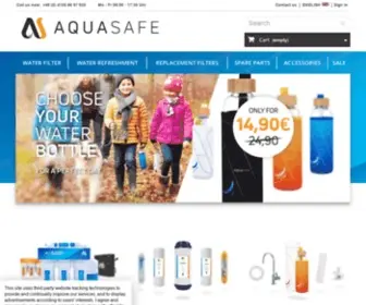 Aquasafe.de(AQUASAFE Wasserfilter für noch mehr Geschmack) Screenshot