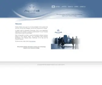 Aquashell.com(Aquashell IT Solutions) Screenshot