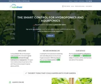 Aquashieldcontrol.com(Main Page) Screenshot