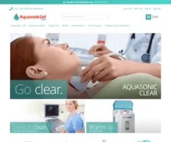 AquasonicGel.com(aquasonicgel) Screenshot