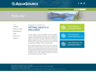 Aquasource.co.uk(AquaSource) Screenshot