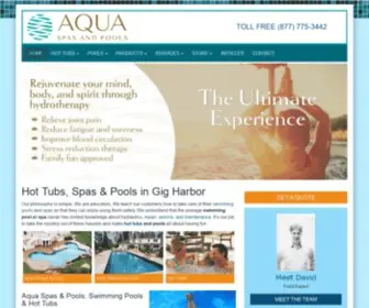 Aquaspas.com(Hot Tub) Screenshot